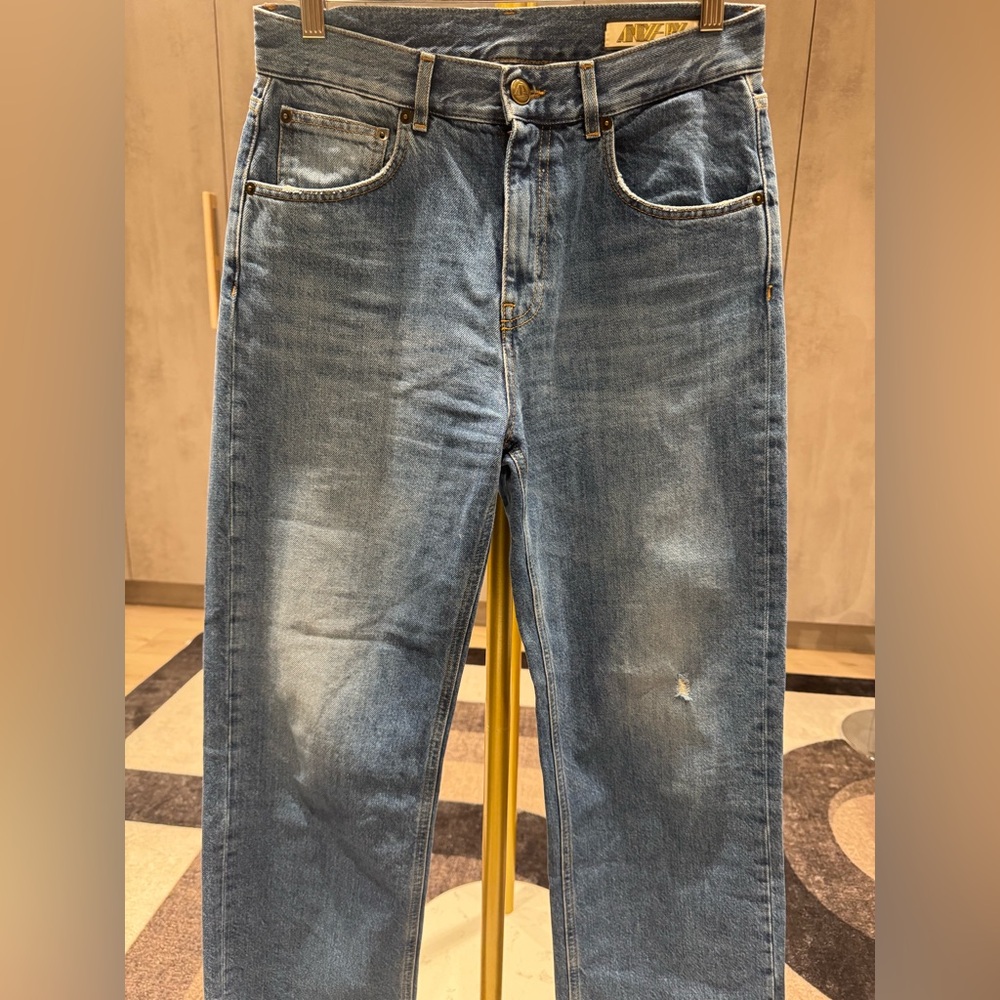 Stylish Blue Women's Straight Jeans